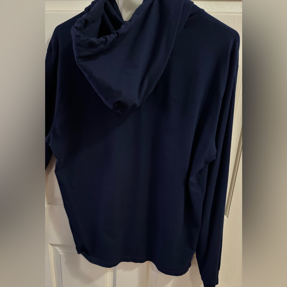 Polo Ralph Lauren Mens Jersey Hooded T-shirt Medium /Blue - Picture 5 of 9